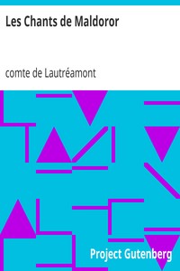 Ebook Les Chants de Maldoror Lautréamont, comte de