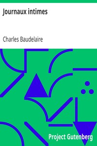 Ebook Journaux intimes Baudelaire, Charles
