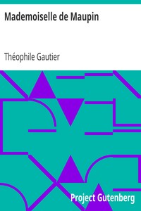 Ebook Mademoiselle de Maupin Gautier, Théophile