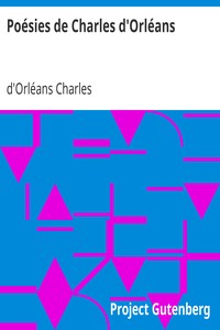 Ebook Poésies de Charles d'Orléans Charles, d'Orléans