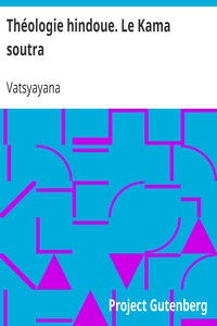 Ebook Théologie hindoue. Le Kama soutra. Vatsyayana