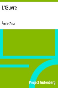 Ebook L'Œuvre Zola, Émile
