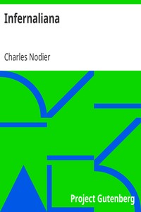 Ebook Infernaliana Nodier, Charles