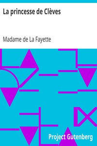 Ebook La princesse de Clèves La Fayette, Madame de (Marie-Madeleine Pioche de La Vergne)