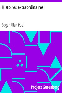 Ebook Histoires extraordinaires Poe, Edgar Allan