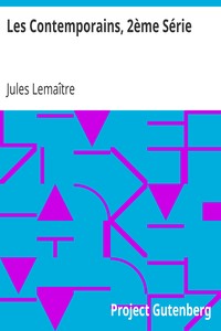 Ebook Les Contemporains, 2ème Série Lemaître, Jules