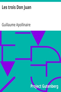 Ebook Les trois Don Juan Apollinaire, Guillaume