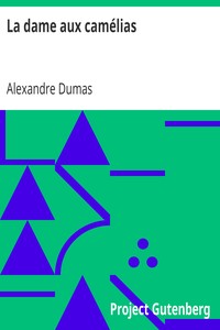 Ebook La dame aux camélias Dumas, Alexandre