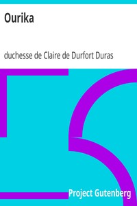 Ebook Ourika Duras, Claire de Durfort, duchesse de