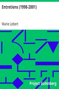 Ebook Entretiens (1998-2001) Lebert, Marie