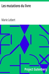 Ebook Les mutations du livre Lebert, Marie