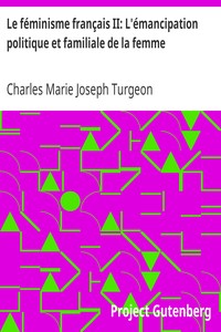 Ebook Le féminisme français II Turgeon, Charles Marie Joseph
