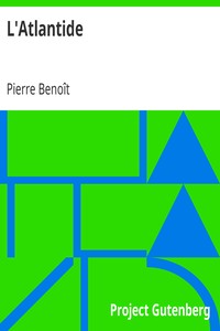 Ebook L'Atlantide Benoît, Pierre