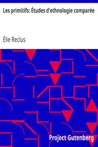 Ebook Les primitifs Reclus, Élie