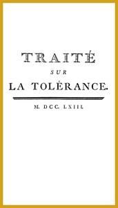 Ebook Traité sur la tolérance Voltaire