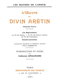 Ebook L'oeuvre du divin Arétin, première partie Aretino, Pietro