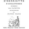 Ebook Histoire d'Henriette d'Angleterre La Fayette, Madame de (Marie-Madeleine Pioche de La Vergne)