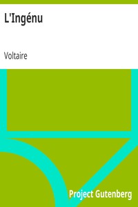 Ebook L'Ingénu Voltaire