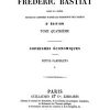 Ebook Œuvres Complètes de Frédéric Bastiat, tome 4 Bastiat, Frédéric