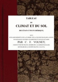 Ebook Tableau du climat et du sol des États-Unis d'Amérique Volney, C.-F. (Constantin-François)