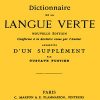 Ebook Dictionnaire de la langue verte Delvau, Alfred