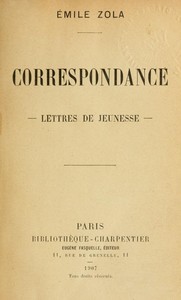 Ebook Correspondance Zola, Émile