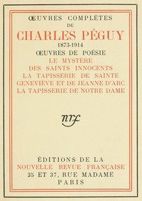 Ebook Oeuvres complètes de Charles Péguy, Oeuvres de poésie (tome 6) Péguy, Charles