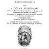 Ebook Dictionnaire érotique Latin-Français Blondeau, Nicolas
