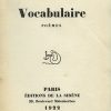 Ebook Vocabulaire, Poèmes Cocteau, Jean
