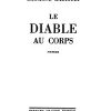 Ebook Le Diable au Corps Radiguet, Raymond