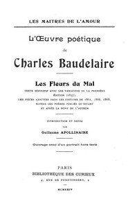 Ebook L'Oeuvre Poètique de Charles Baudelaire Baudelaire, Charles