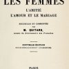Ebook Proverbes sur les femmes, l'amitié, l'amour et le mariage Quitard, P.-M. (Pierre-Marie)