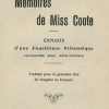 Ebook Mémoires de Miss Coote Coote, Rosa Belinda