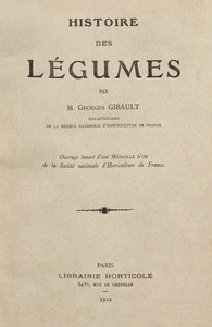 Ebook Histoire des légumes Gibault, Georges