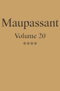 Ebook Œuvres complètes de Guy de Maupassant - volume 20 Maupassant, Guy de