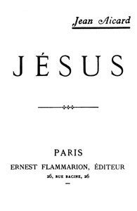 Ebook Jésus Aicard, Jean