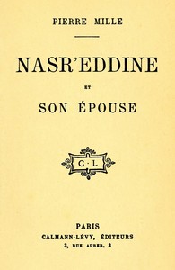 Ebook Nasr'Eddine et son épouse Mille, Pierre