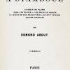 Ebook De Pontoise à Stamboul About, Edmond