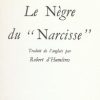 Ebook Le Nègre du Narcisse Conrad, Joseph